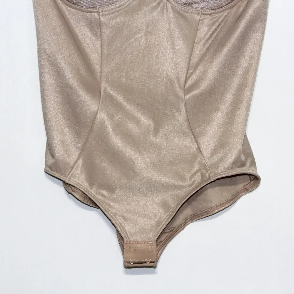 Miraclesuit Strapless Body Briefer Extra Firm Control Size 42C NWT